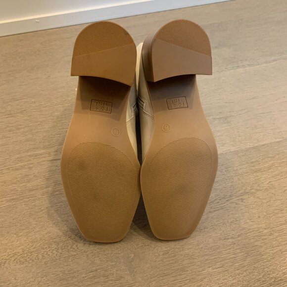 Beige ankle boots - Picture 3 of 4